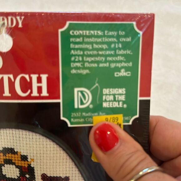 Counted Cross Stitch Kit Christmas Picture Santa Vintage Craft DIY - Picture 6 of 6